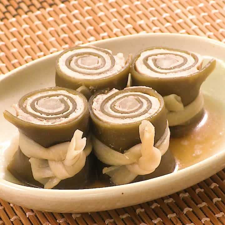 ごぼうの昆布巻き