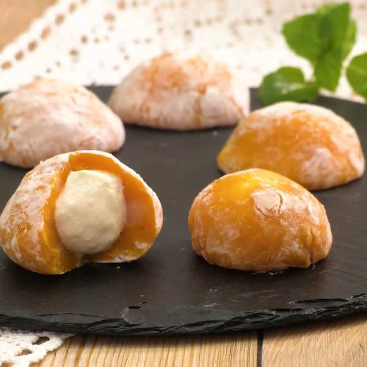 かぼちゃクリームもち