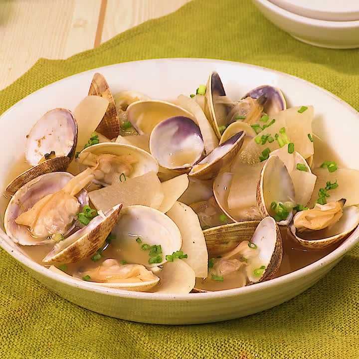 あさりと大根のさっと煮