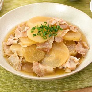 「豚肉と大根のあっさり煮」のレシピ動画
