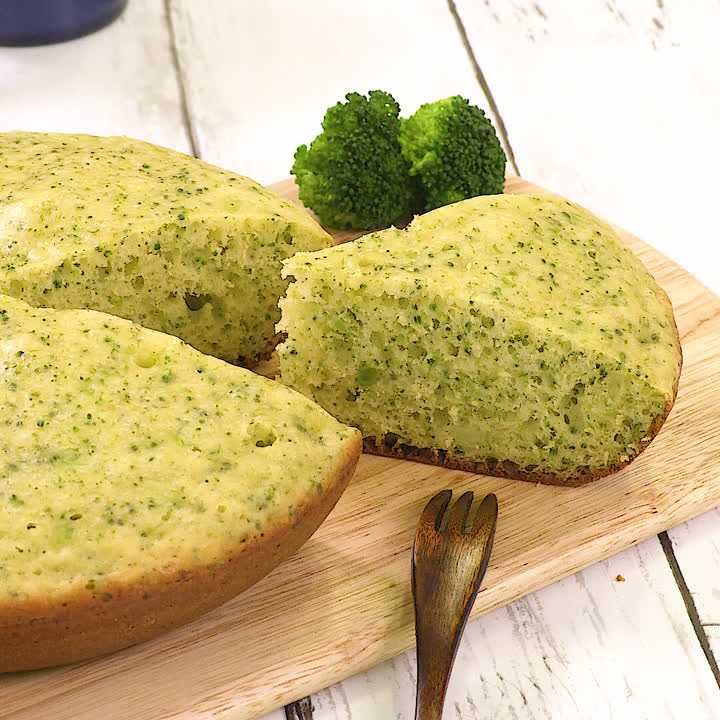 ブロッコリーのホットケーキ