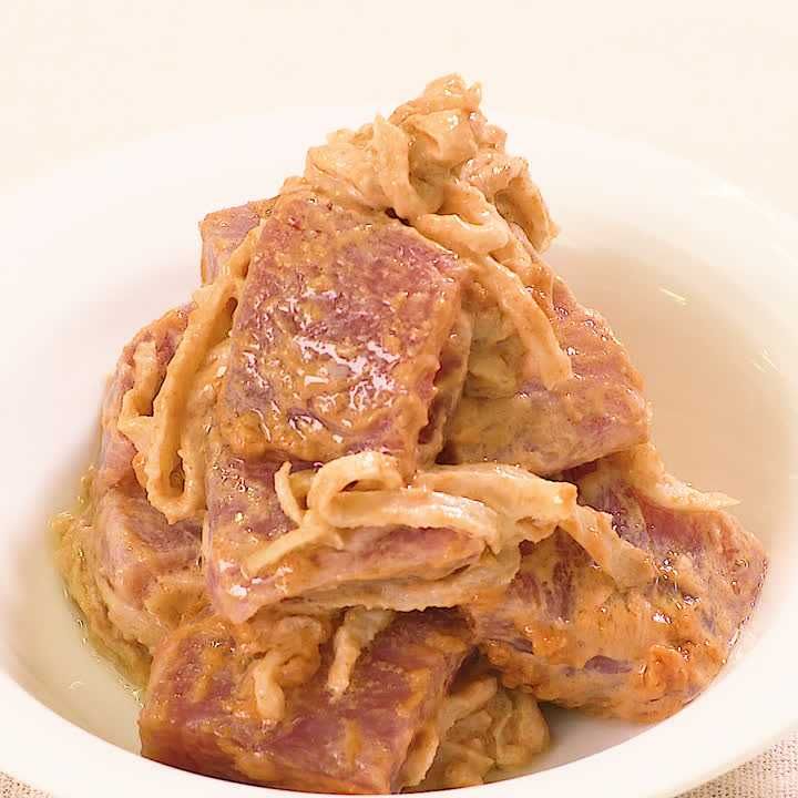 まぐろと切り干し大根のきなこマヨ和え