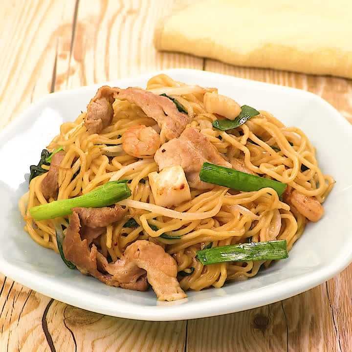 中華そばでオイスター焼きそば