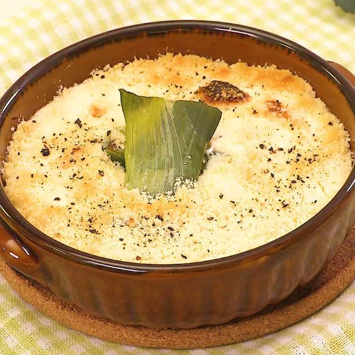 下仁田ねぎのみそグラタン