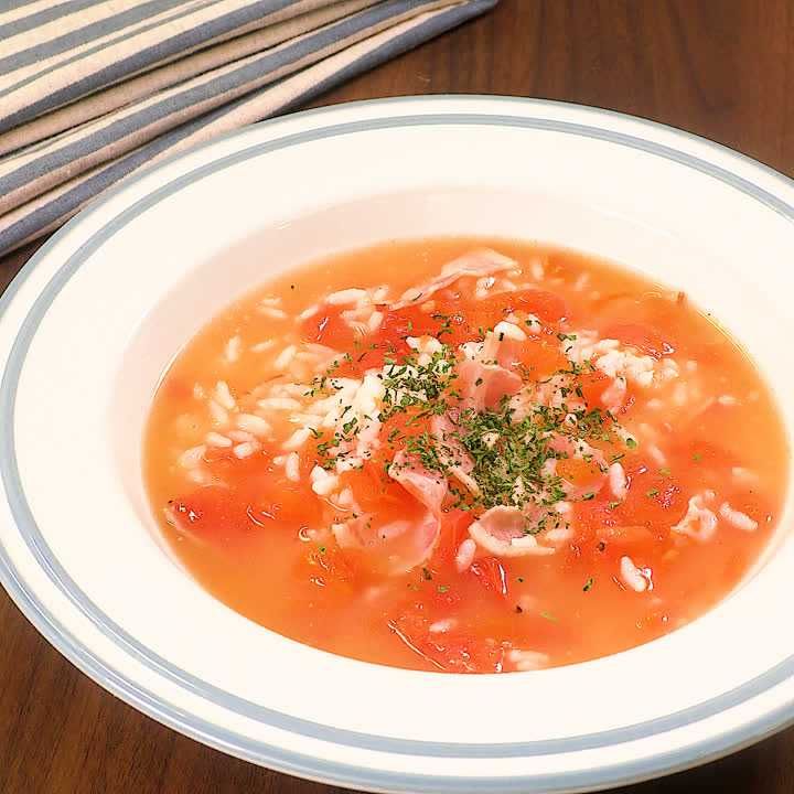 トマトのイタリアン雑炊