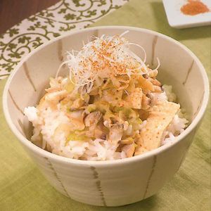 「あさりの深川飯」のレシピ動画