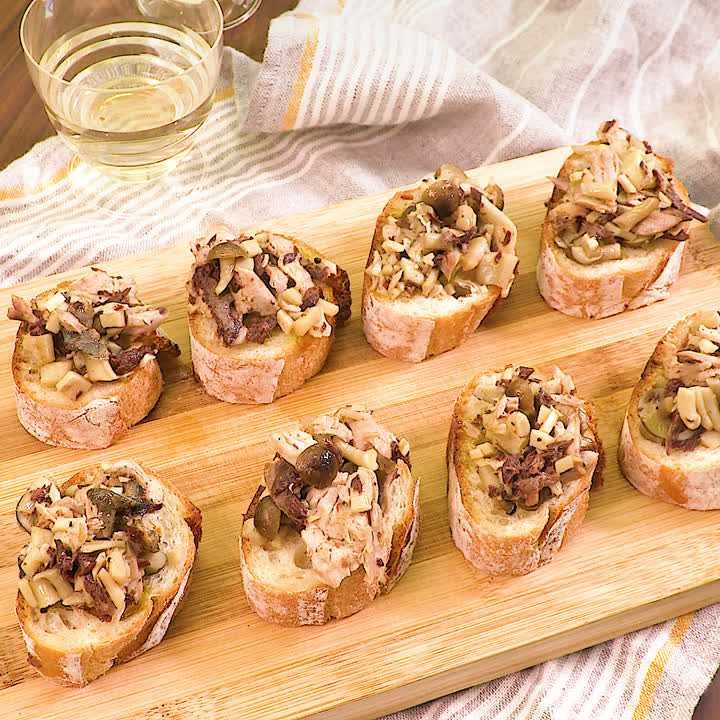 ぶりとキノコのコンフィ風