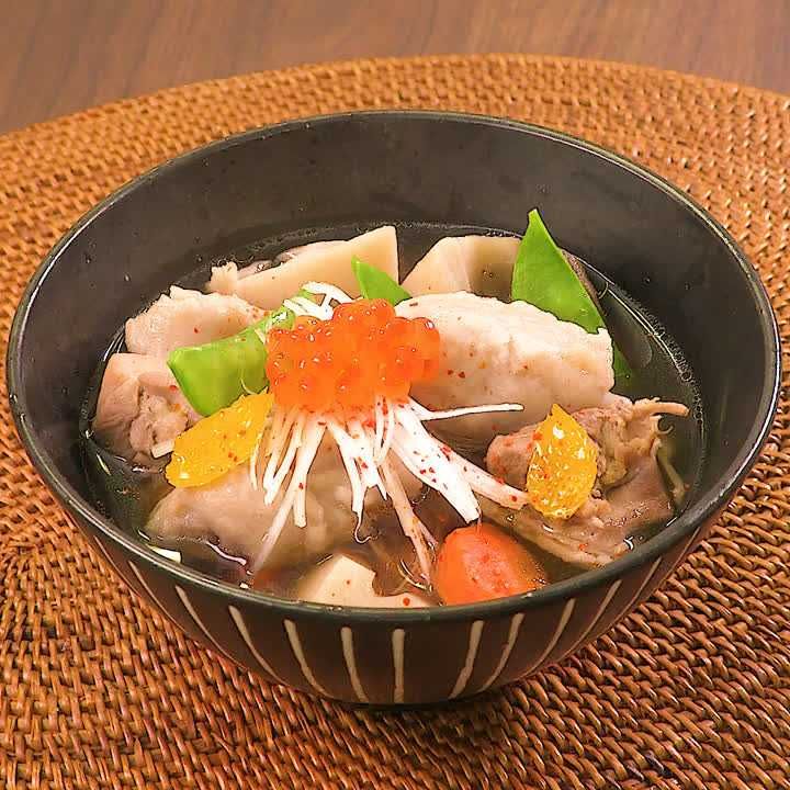 そばがきの年越しそば