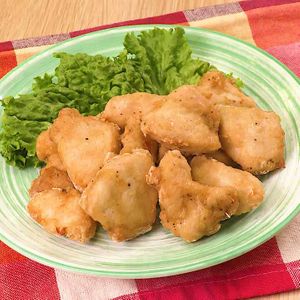 「鶏むね肉の唐揚げ風」のレシピ動画