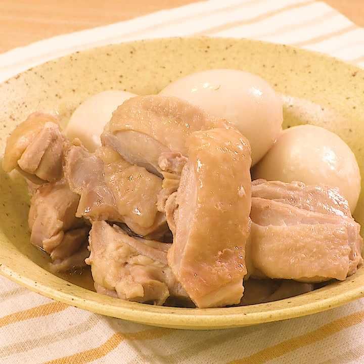 鶏もも肉のはちみつ醤油煮