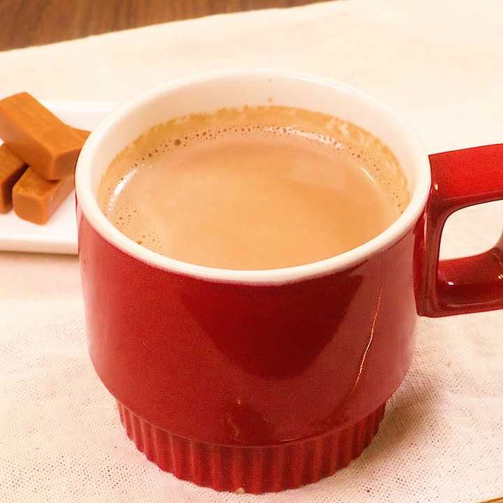 ホットキャラメルラテ