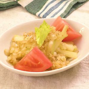 セロリのサラダ