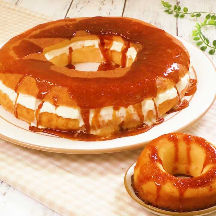 フライパンでできる Bigブリュレドーナツのレシピ動画 作り方 Delish Kitchen