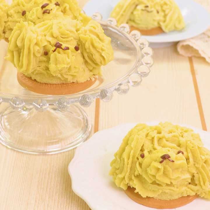 わんこモンブラン