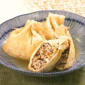 「ひじきの袋煮」のレシピ動画