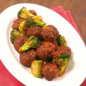 肉団子のチリソース