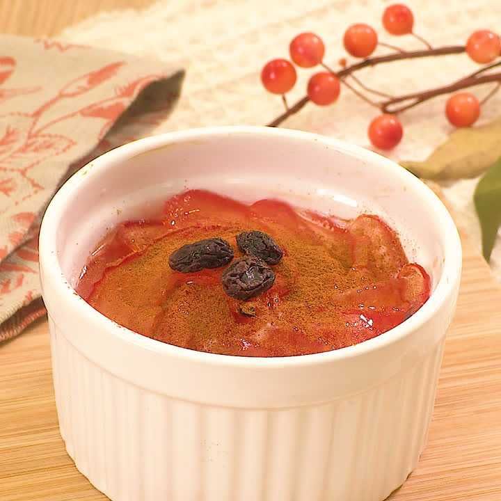 りんごのヨーグルトグラタン