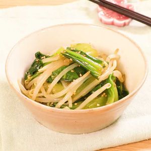チンゲン菜ともやしのナムル