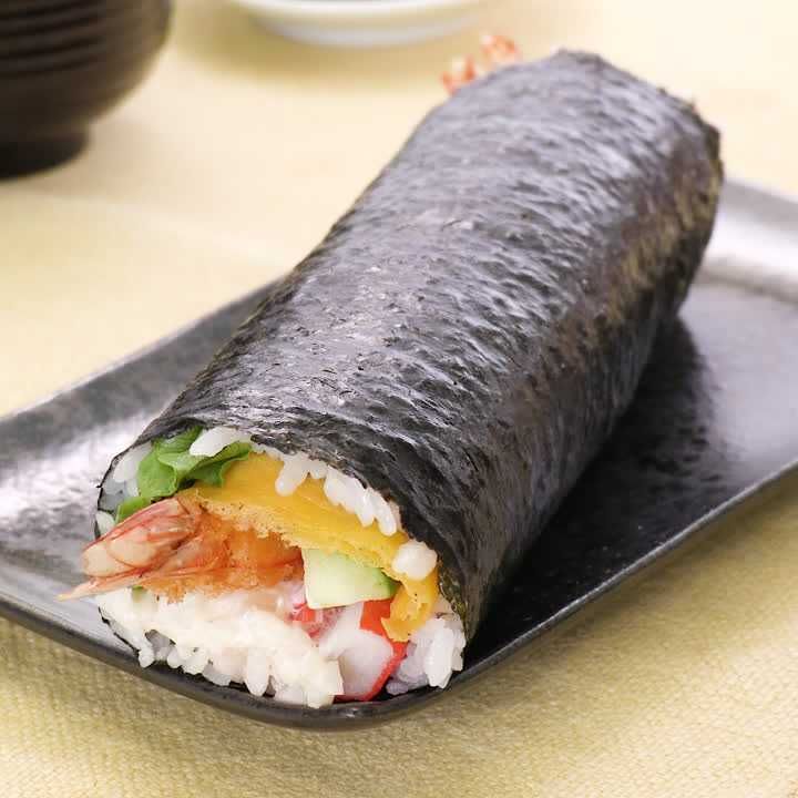 海老フライ恵方巻き