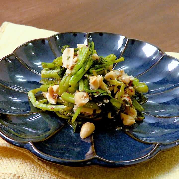 クレソンのマスタード和え