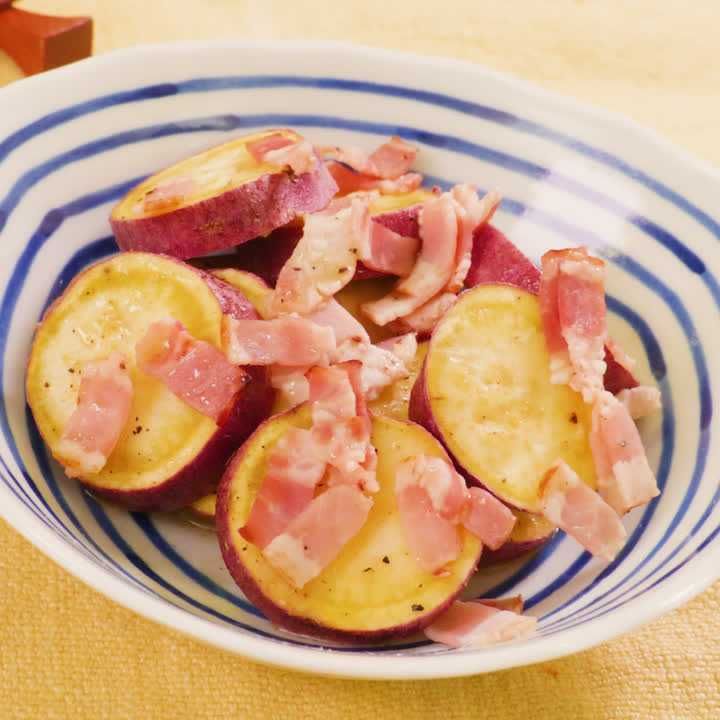 さつまいもレンジマリネ