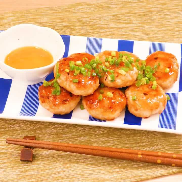 ふわふわ てりてり 照り焼き鶏つくねのレシピ動画 作り方 Delish Kitchen