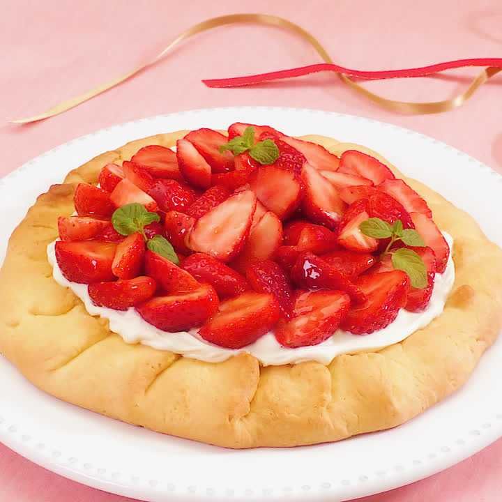 型なしいちごタルト