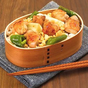 トースターで！焼き鳥弁当