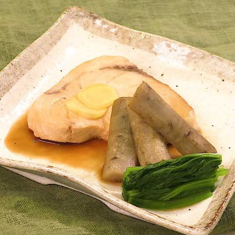 ふっくらと柔らかい ごぼうとメカジキの煮付けのレシピ動画 作り方 Delish Kitchen