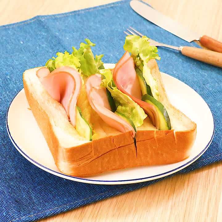 ハムトーストサンド