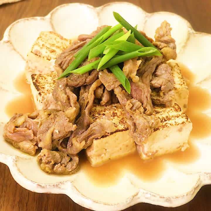 簡単カレー肉豆腐