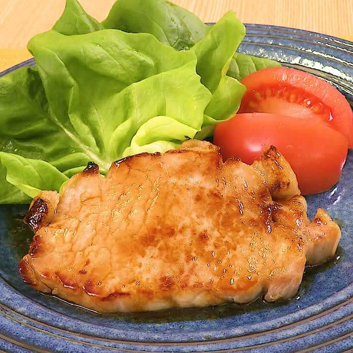 醤油はちみつのとんテキ風