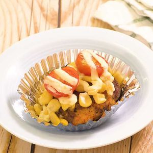 「コーントマトのつくりおきハンバーグ」のレシピ動画