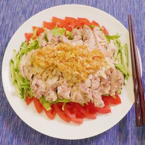 「揚げない油淋鶏」のレシピ動画