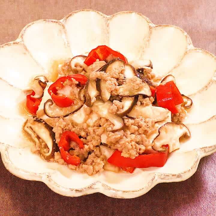 しいたけたっぷり中華風うま煮