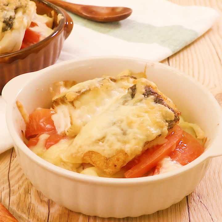 たらとじゃがいものイタリアン焼き