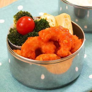 お弁当に迷ったら エビチリ弁当のレシピ動画 作り方 Delish Kitchen
