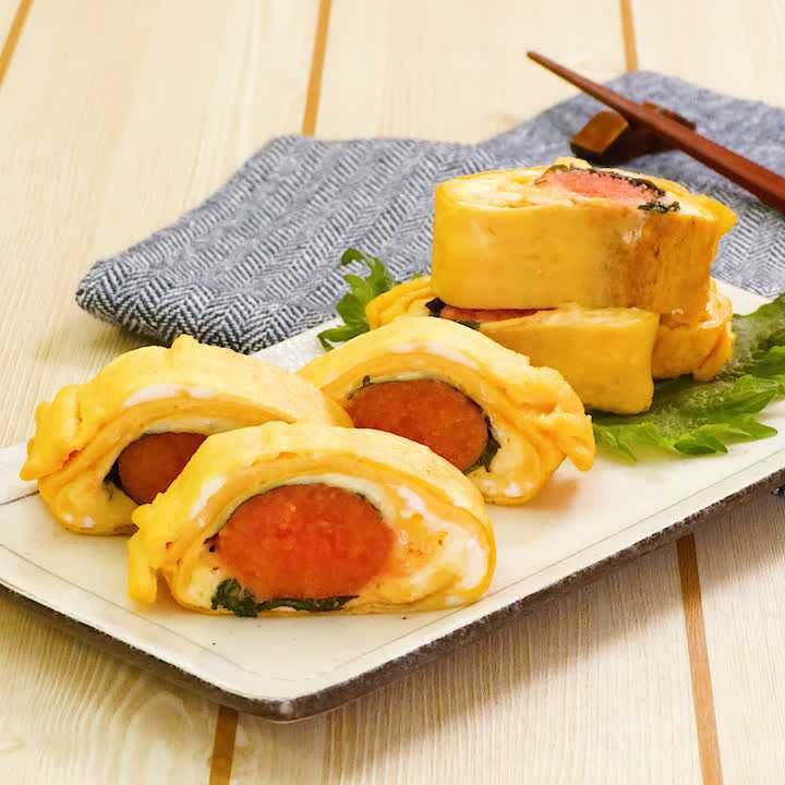 明太しそ卵焼き