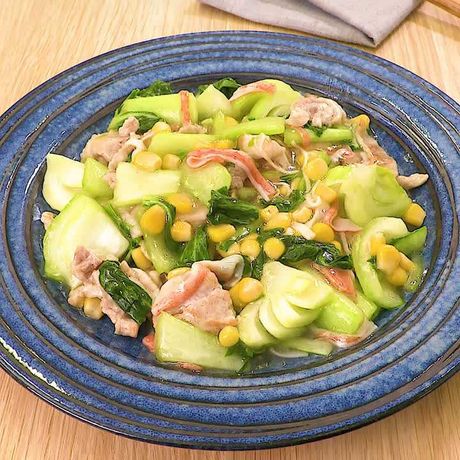たっぷり食べられる チンゲン菜と豚こまのしょうが塩あんのレシピ動画 作り方 Delish Kitchen たっぷり食べられる チンゲン菜と豚こまのしょうが塩あんのレシピ動画 作り方 Delish Kitchen