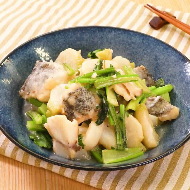 かぶとたらの味噌スープ煮
