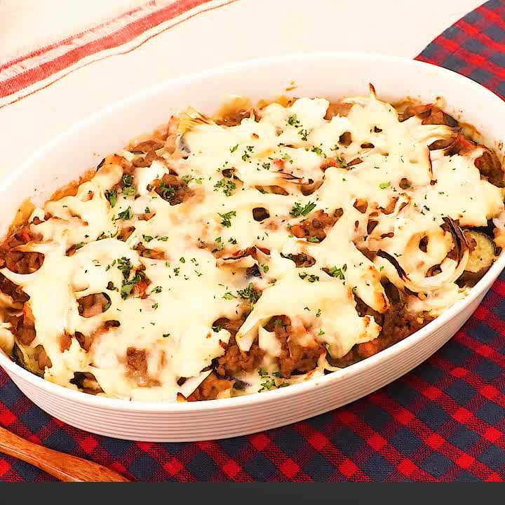 なすのWチーズグラタン