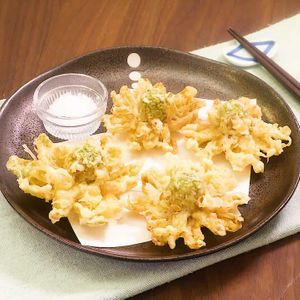 「ふきのとうの天ぷら」のレシピ動画