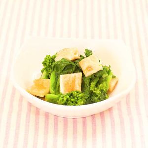 からしでほんのりピリッと 菜の花とホタルイカの酢味噌和えのレシピ動画 作り方 Delish Kitchen