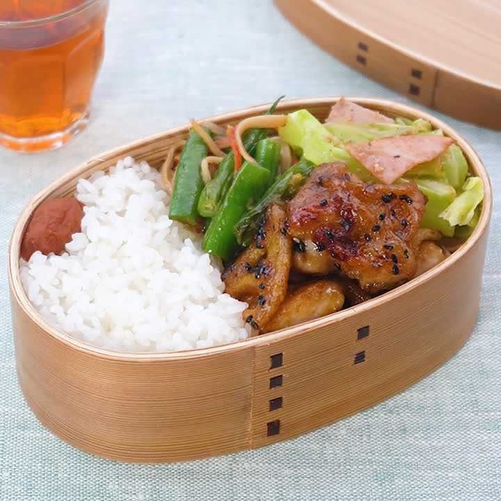 鶏とれんこんの甘辛炒め弁当
