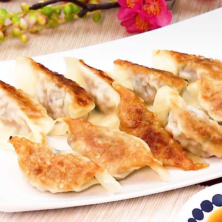 チンゲン菜入り餃子