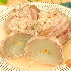 「ごろっと肉巻き玉ねぎ」のレシピ動画