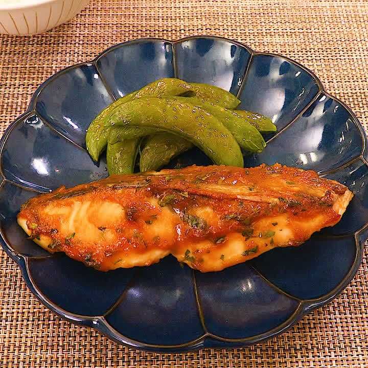 さわらの木の芽味噌焼き