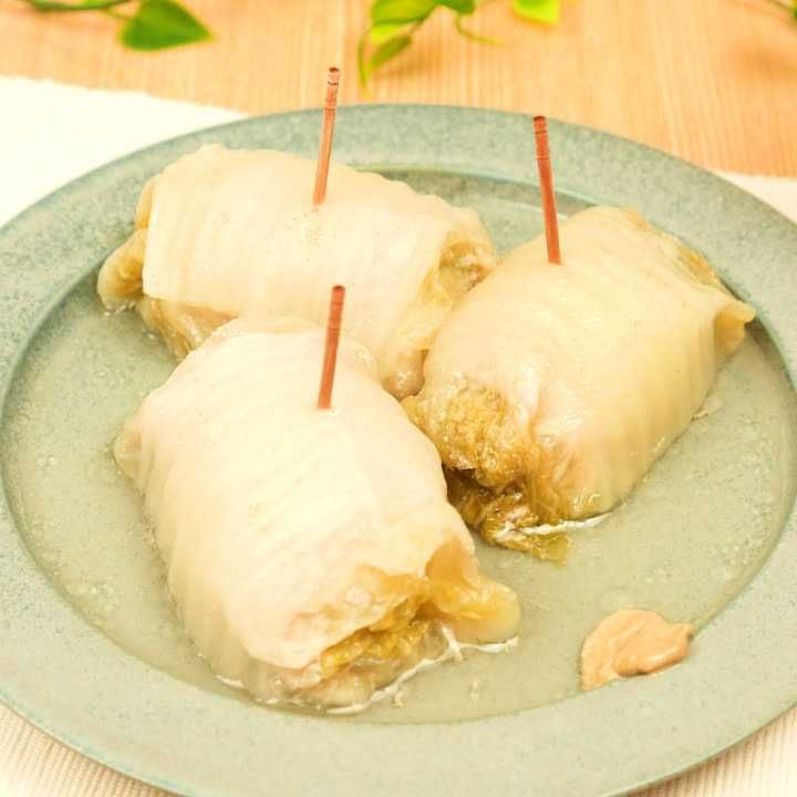 豚ロースのロール白菜