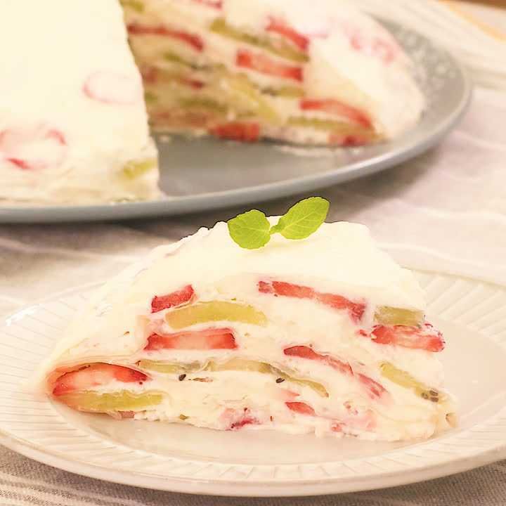 ライスペーパーミルクレープ