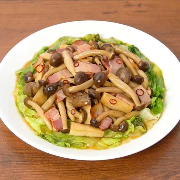 きのこのホットサラダ